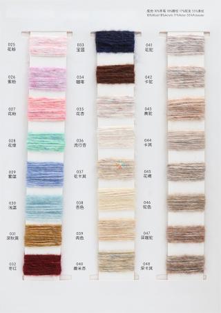 1/6NM Wool-sprayed yarn