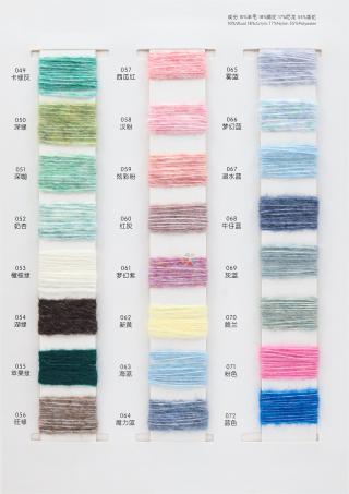 1/6NM Wool-sprayed yarn