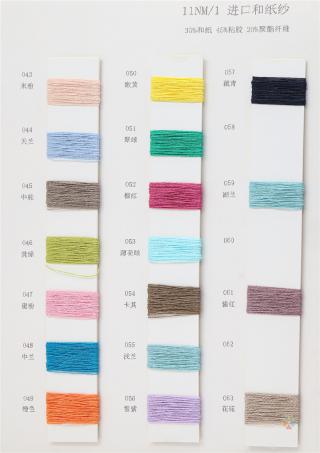 11NM/1进口和纸纱