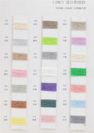 11NM/1进口和纸纱
