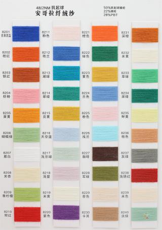 48/2NM 抗起球安哥拉纤绒纱