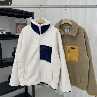 韩国小众MT羊羔绒外套