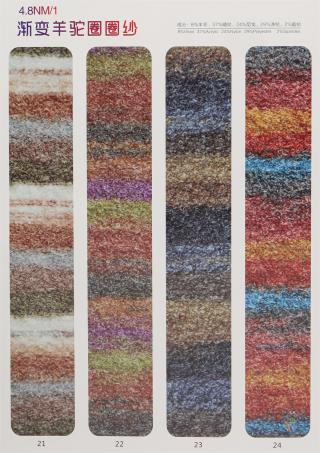 1/4.8NM 渐变羊驼圈圈纱