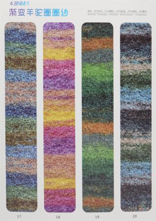 1/4.8NM 渐变羊驼圈圈纱