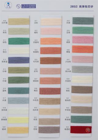 28S/2 高弹包芯纱