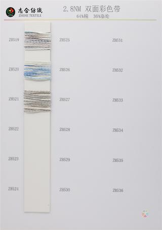 2.8NM 双面彩色带