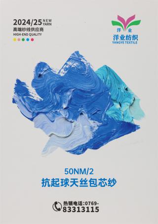 50NM/2 抗起球天丝包芯纱