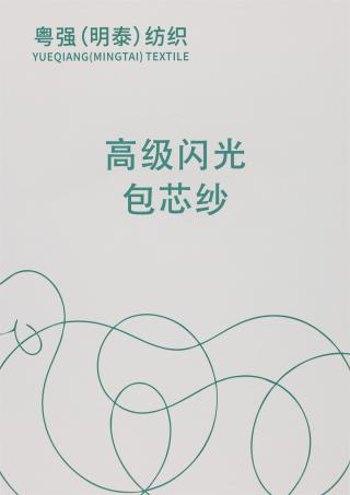 28S/2 高级闪光包芯纱