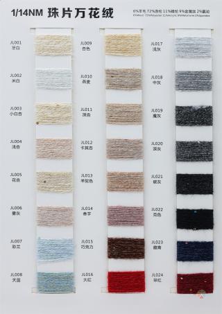 1/14NM 珠片万花绒