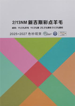 2/13NM 新吉斯彩点羊毛