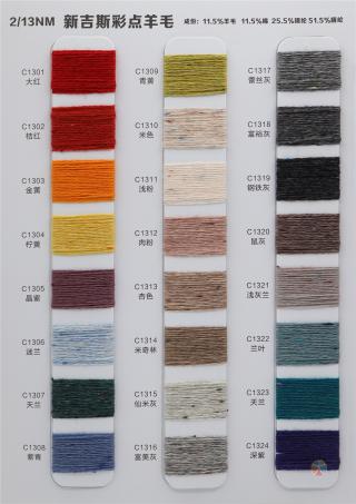 2/13NM 新吉斯彩点羊毛