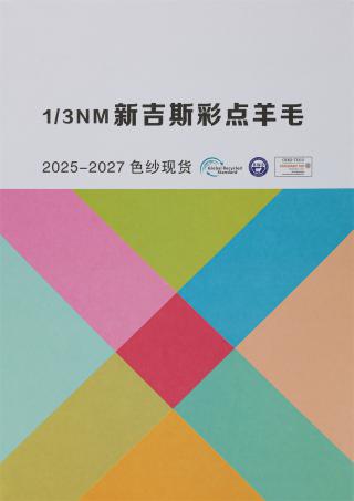 1/3NM 新吉斯彩点羊毛