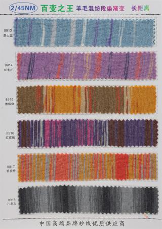 2/45NM 渐变段染长距离