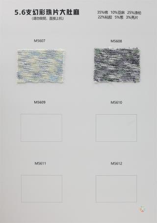 5.6支幻彩珠片大肚麻