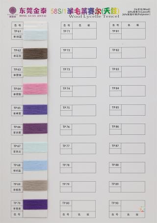 58S/1 羊毛莱赛尔（天丝）