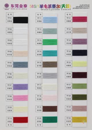 58S/1 羊毛莱赛尔（天丝）