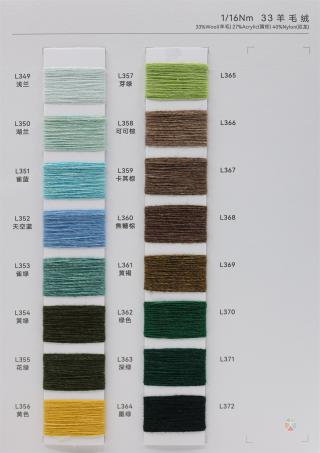 1/16Nm 33羊毛绒