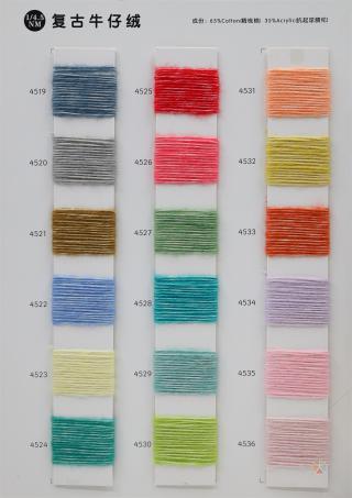 1/4.5NM 复古牛仔绒