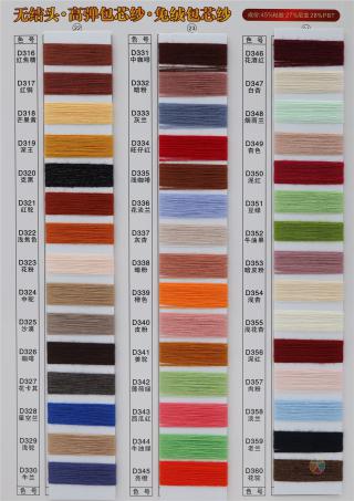 无结头·高弹包芯纱·兔绒包芯纱