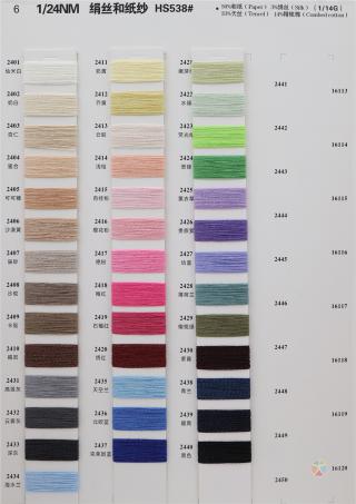 1/24NM 绢丝和纸纱