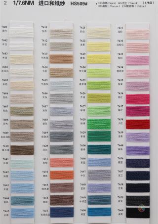 1/7.6NM 进口和纸纱