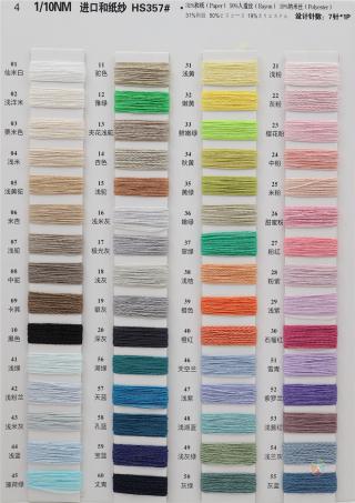 1/10NM 进口和纸纱