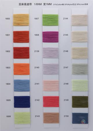 1/6NM  亚麻高速带 宽1MM