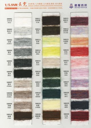 云霓（羊毛喷毛纱）