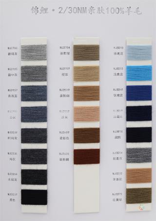 2/30NM 锦鲤·亲肤100%羊毛