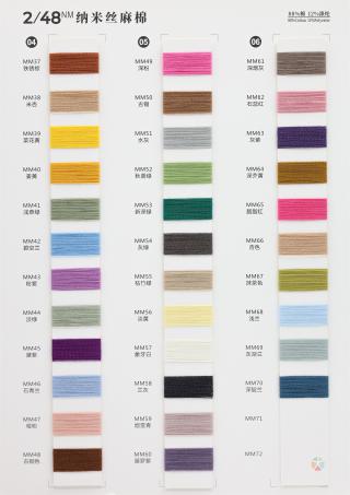 2/48NM 纳米丝麻棉