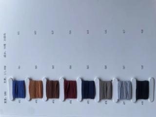 801 棉涤高速带1.8支 5mm 扁带纱