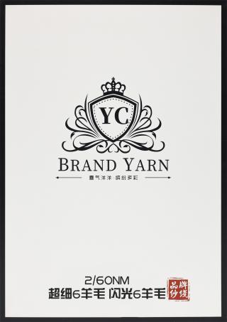 2/60NM 超细6羊毛 闪光6羊毛