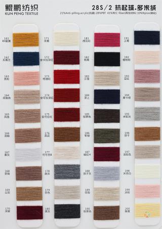 28S/2 抗起球多米绒