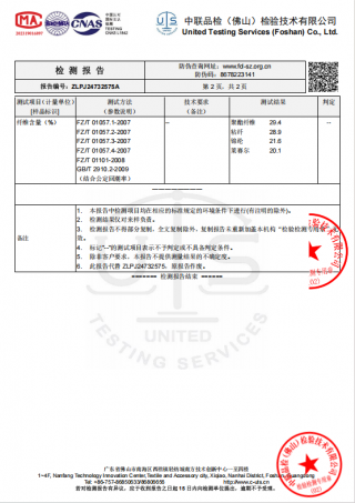 28S/2 ASTRALIAN SILK COTTON VELVET 28S/2 澳丝棉绒