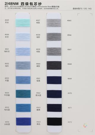 2/48NM 四级包芯纱