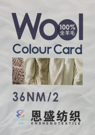 36NM/2 100%羊毛