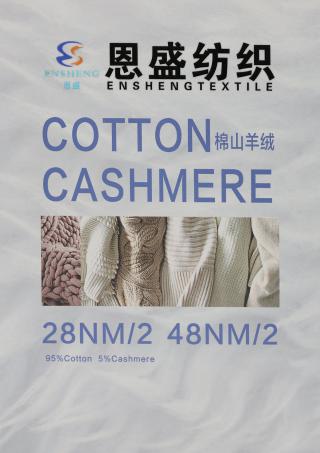 28NM/2 48NM/2 棉山羊绒