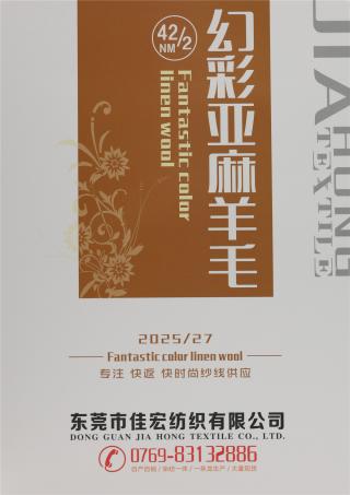 42/2NM 幻彩亚麻羊毛