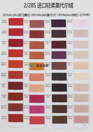 2/28S 进口轻柔莫代尔绒