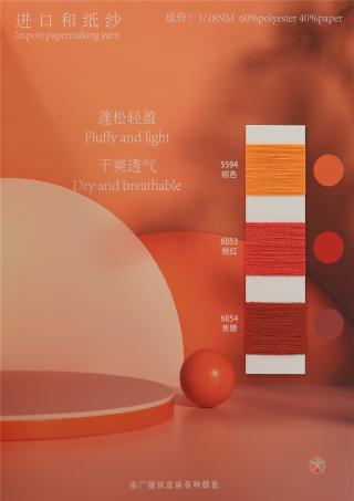 1/18NM 进口和纸纱