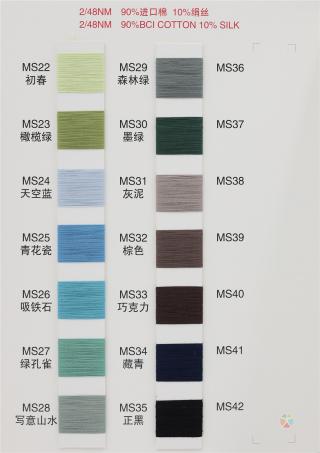 2/48NM 真丝棉系列