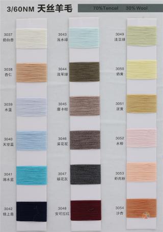 3/60NM 天丝羊毛
