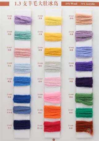 1.3支 含毛大肚冰岛