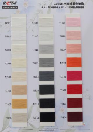 1/65NM 高端紧密棉涤