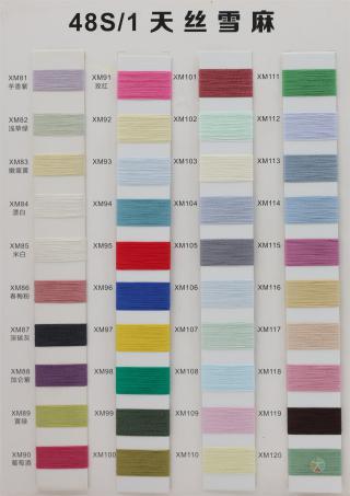 48S/1 天丝雪麻
