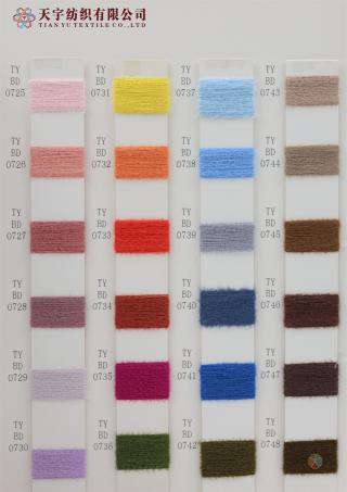 不掉毛0.7CM仿貂