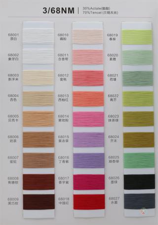 3/68NM 醋酸兰精天丝