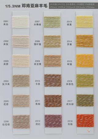 1/5.3NM 邓肯亚麻羊毛