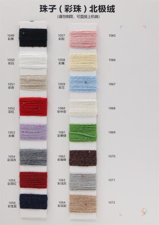 1/18 北极绒珠片纱