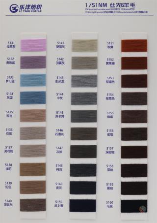 2/45NM 丝光6羊毛